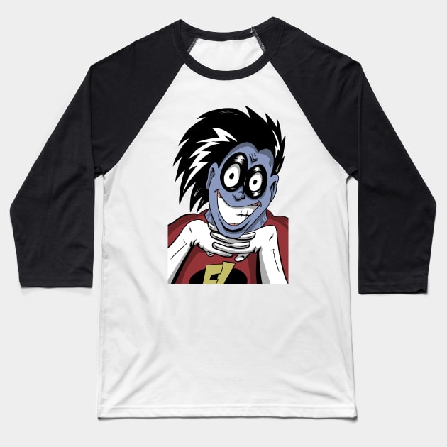 Freakazoid Baseball T-Shirt by Black Snow Comics